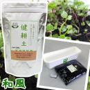 【ベランダ菜園サプリ菜「季節」の和風セット】(種・土・肥料・プランターセット) 