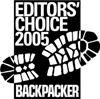 EDITOR'S CHOICE 2005 BACKPACKER
